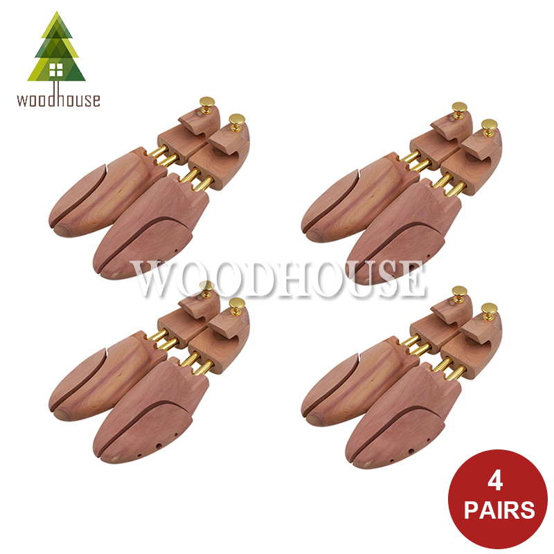 4-PACK Men's and Women's Twin  - Shoe Tree Cedar 评论和价格