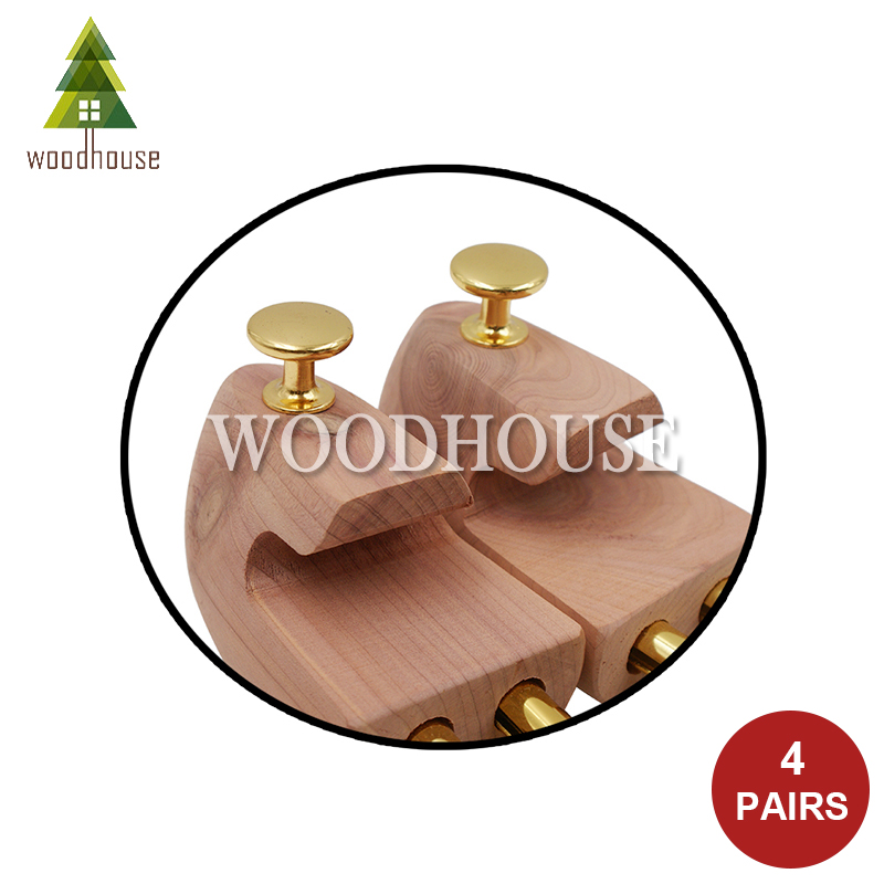 4-PACK Men's and Women's Twin  - Shoe Tree Cedar 评论和价格