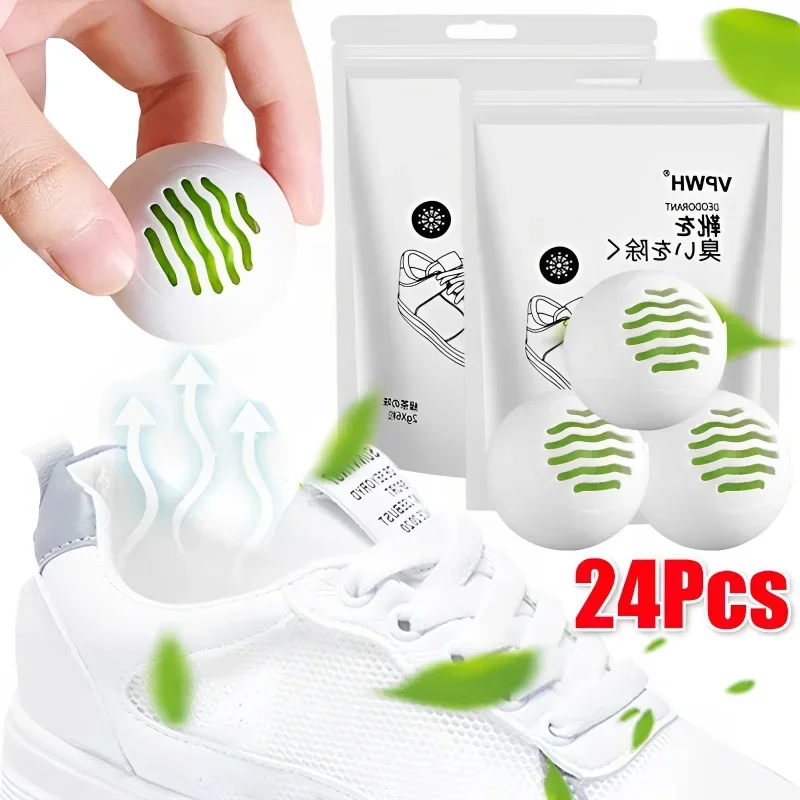 Deodorizer Balls 24/6Pcs Sneak - Shoe Deodorizer Ball 评论和价格