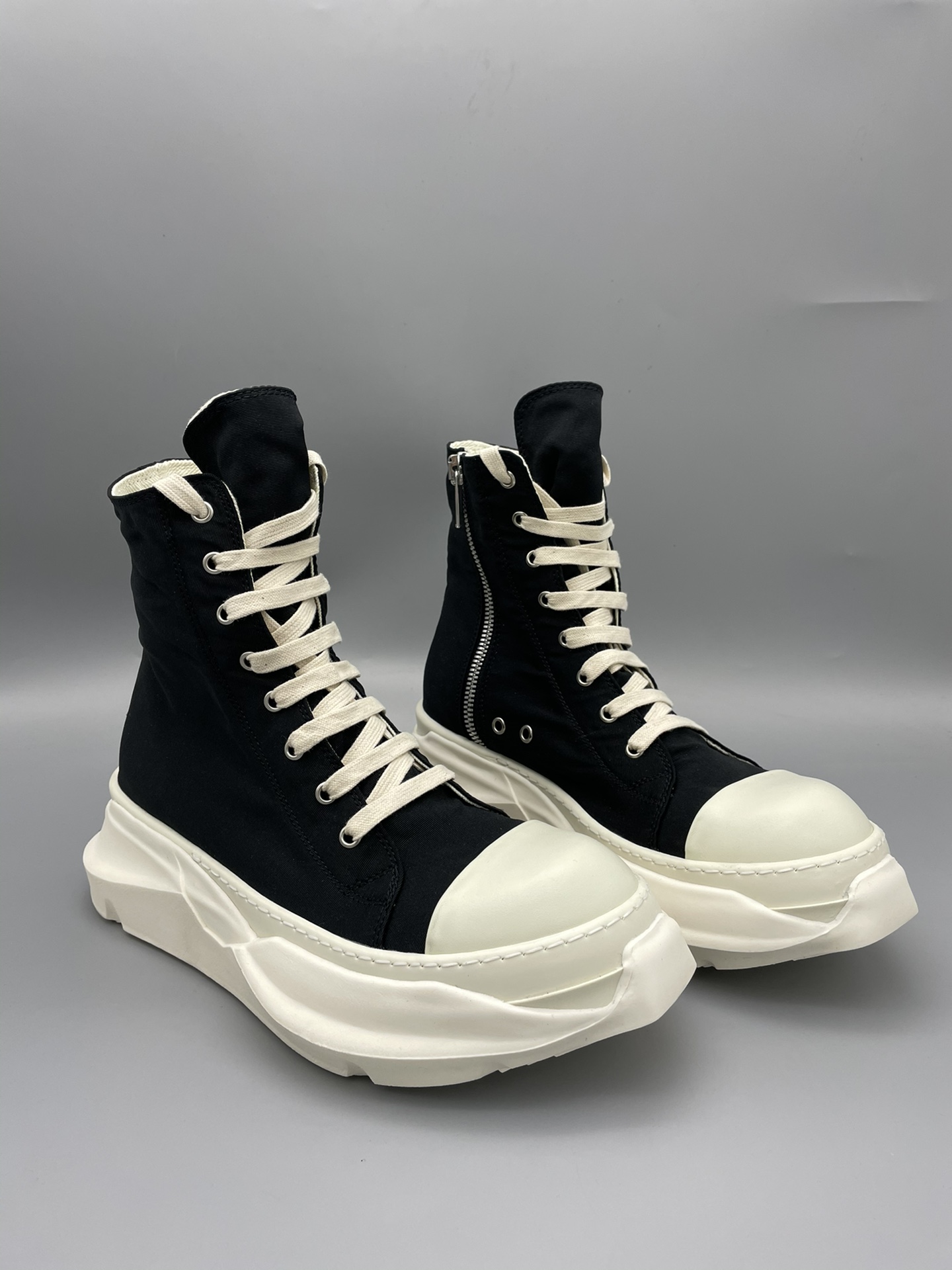 Men Platform Shoes High Top Ca - Leather Sneaker Care Kit 评论和价格