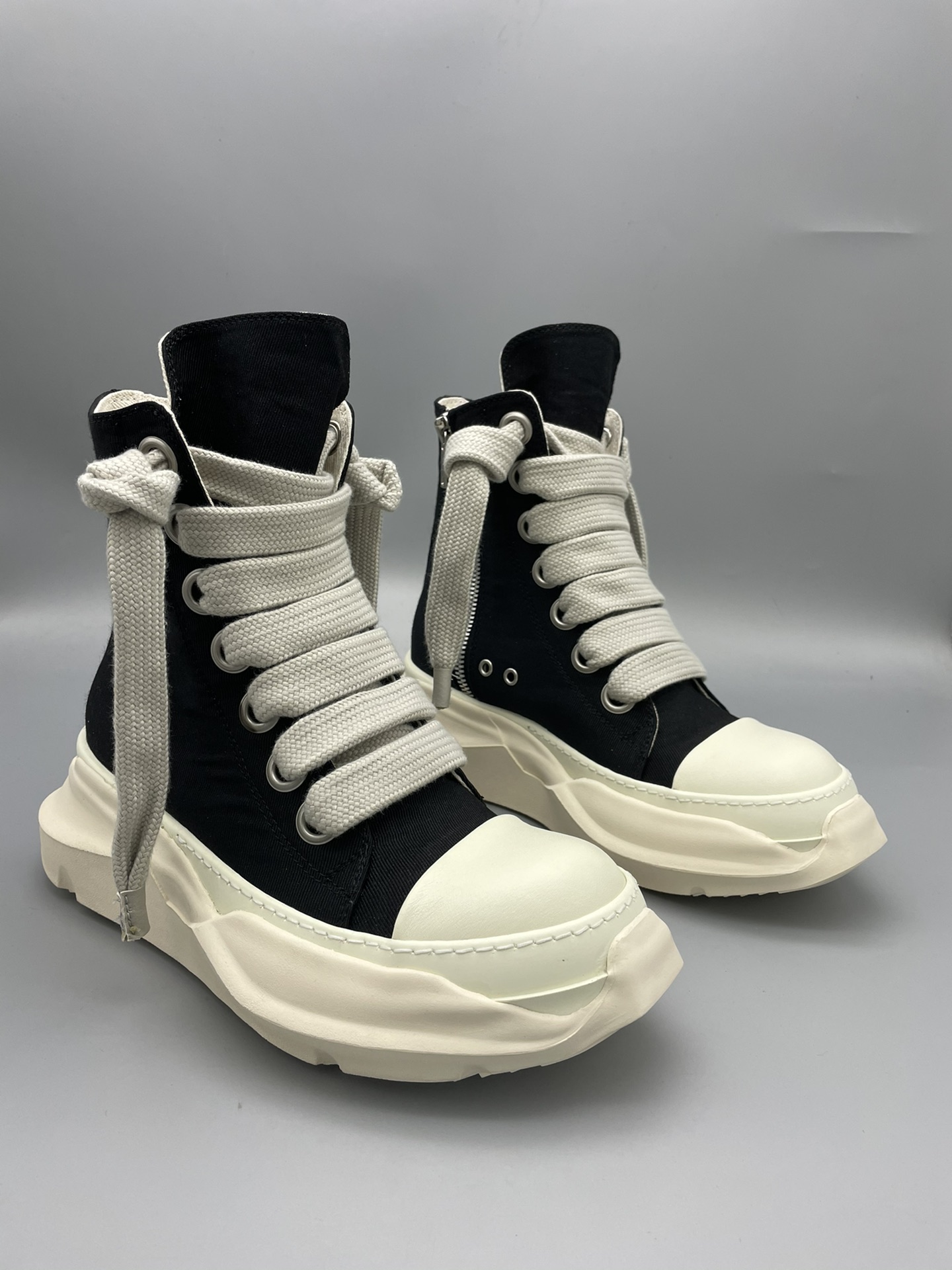 Men Platform Shoes High Top Ca - Leather Sneaker Care Kit 评论和价格