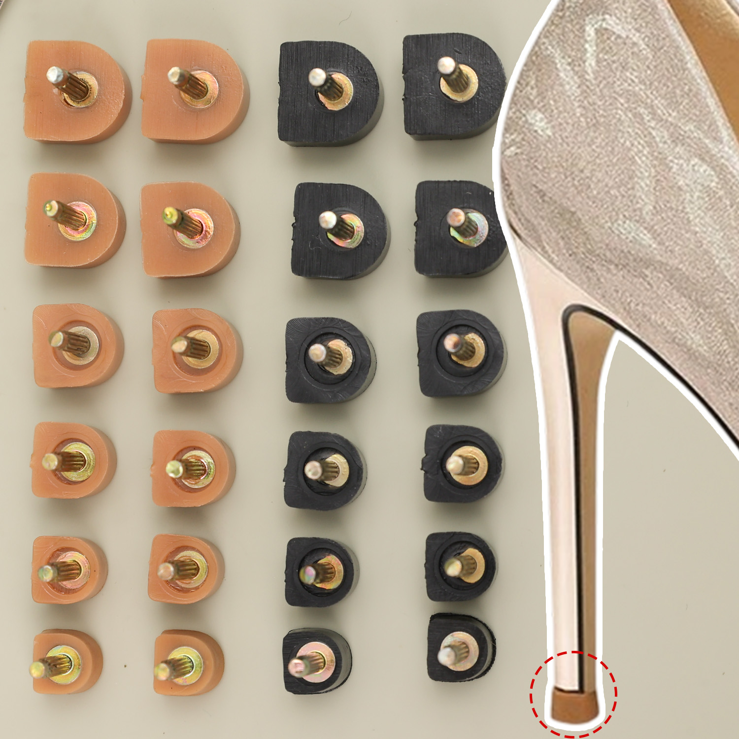 10Pcs Replacement  High Heel S - Sneaker Care Tips 评论和价格
