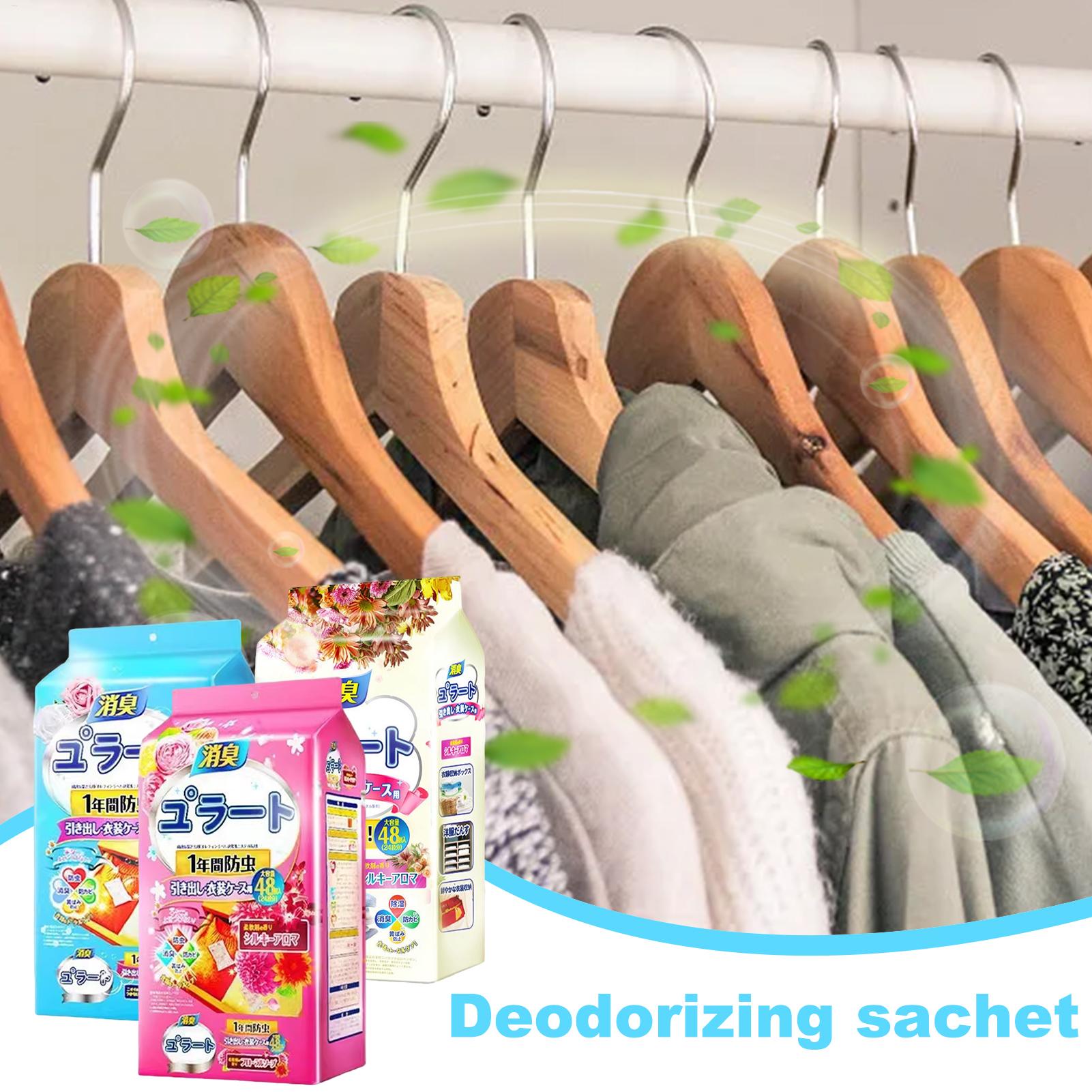 Closet Scent Bags 48pcs Insect - Shoe Deodorizer Ball 评论和价格