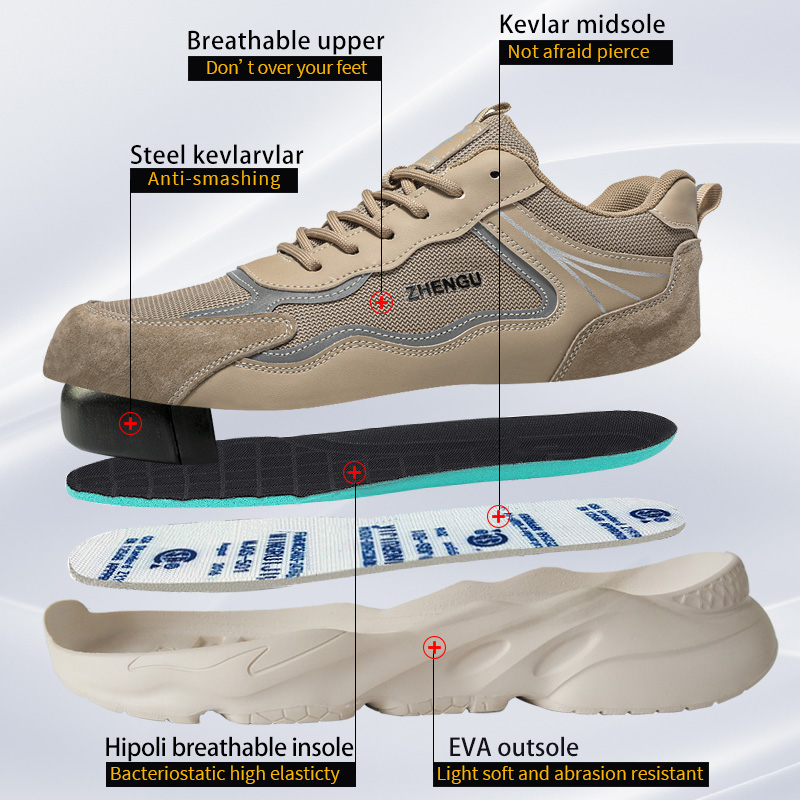Work Sneakers For Men Safety S - Sneaker Care 评论和价格