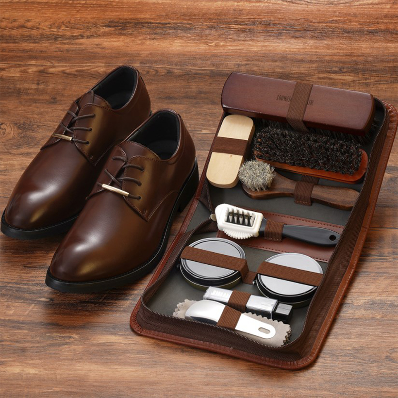 HorseHair Shoe Brush Set Leath - Sneaker Leather Care 评论和价格