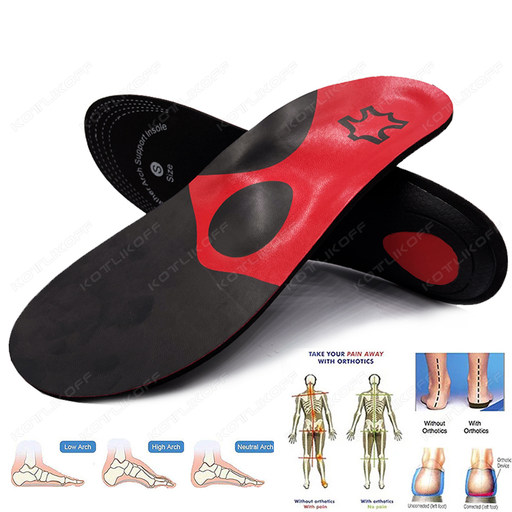 PU Leather Orthopedic Insole O - Sneaker Leather Care 评论和价格