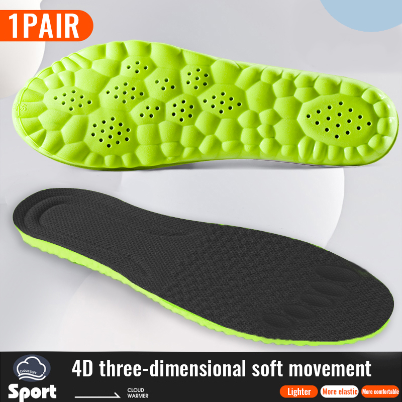 1 Pair Memory Foam Insoles for - Sneaker Care 评论和价格