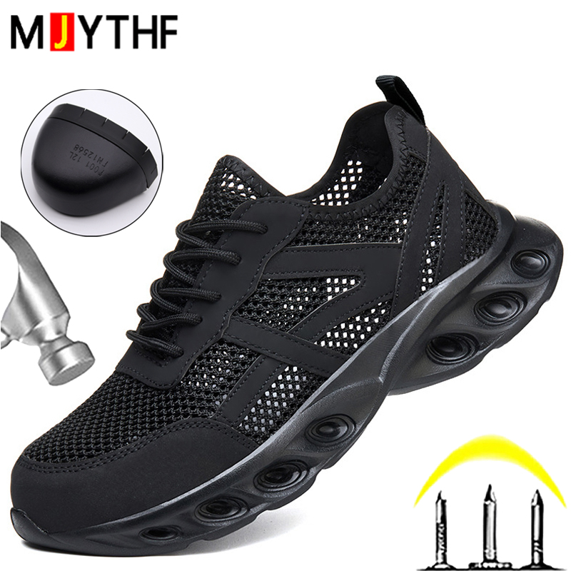 Breathable Men Work Safety Sho - Sneaker Care 评论和价格