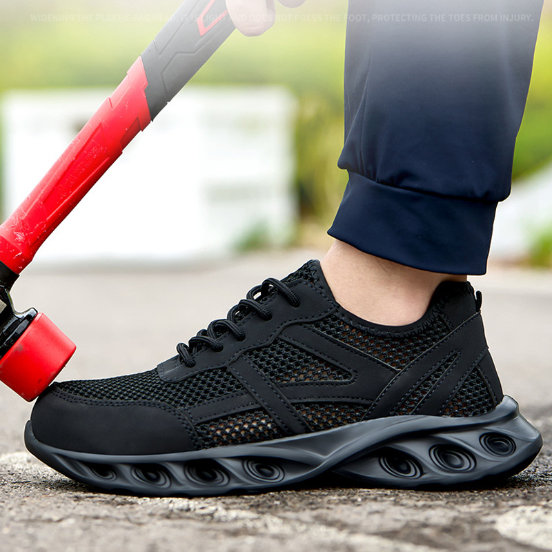 Breathable Men Work Safety Sho - Sneaker Care 评论和价格
