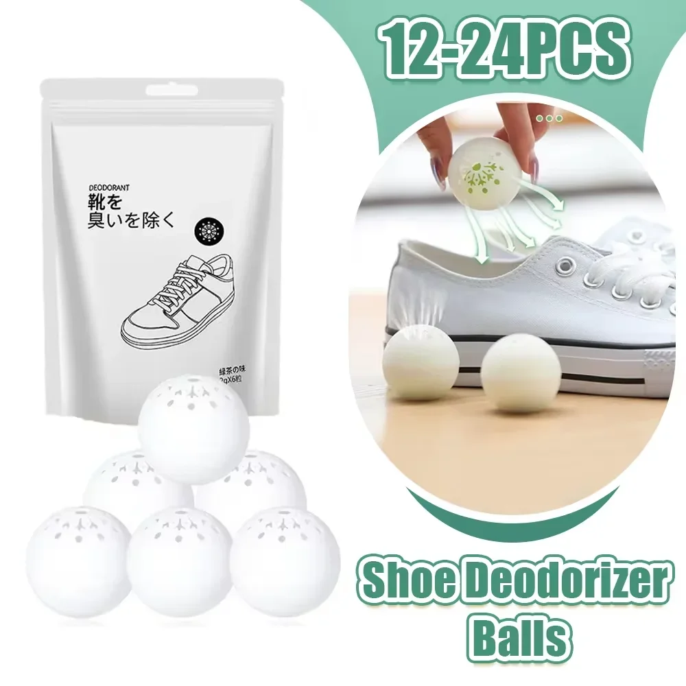 6-18pcs Shoe Deodorizer Freshe - Shoe Deodorizer Ball 评论和价格